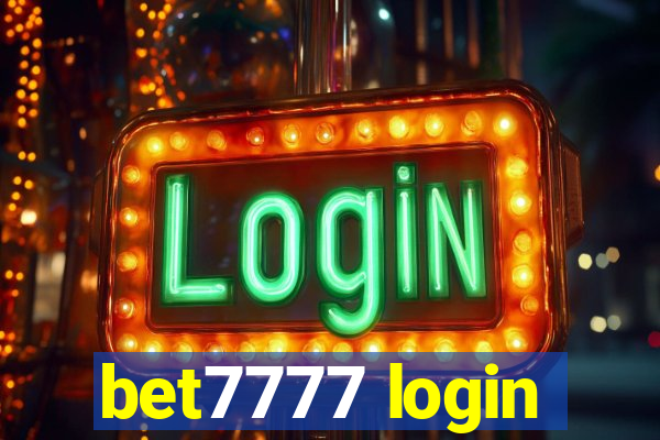 bet7777 login